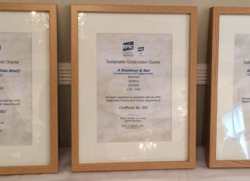 Sustainable Construction Charter