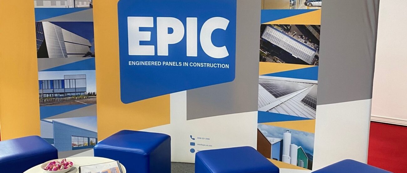 The EPIC stand set up for the Fire Safety Event 2021